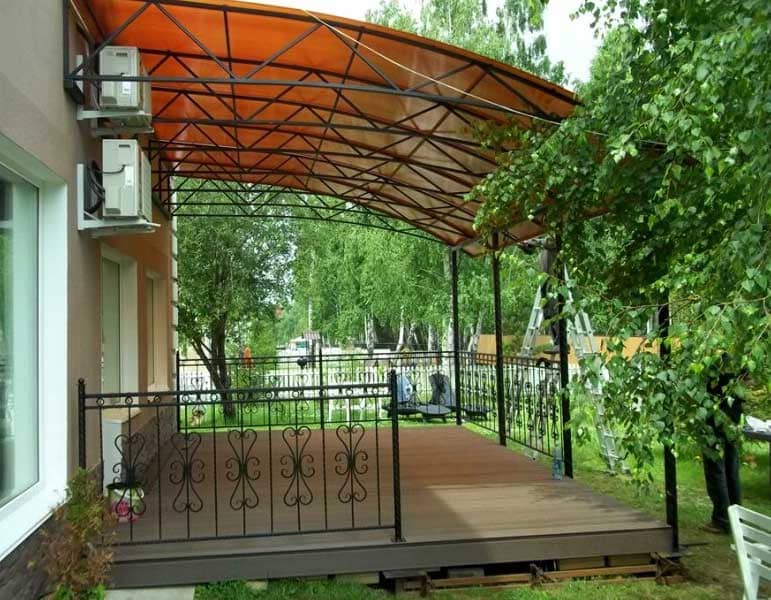 Классические кованые перила